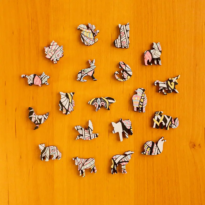 Elefánt fa puzzle 4 Elefánt fa puzzle 4