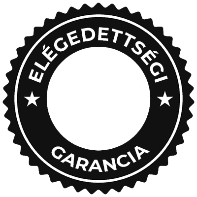 100% Pénzvisszafizetési garancia