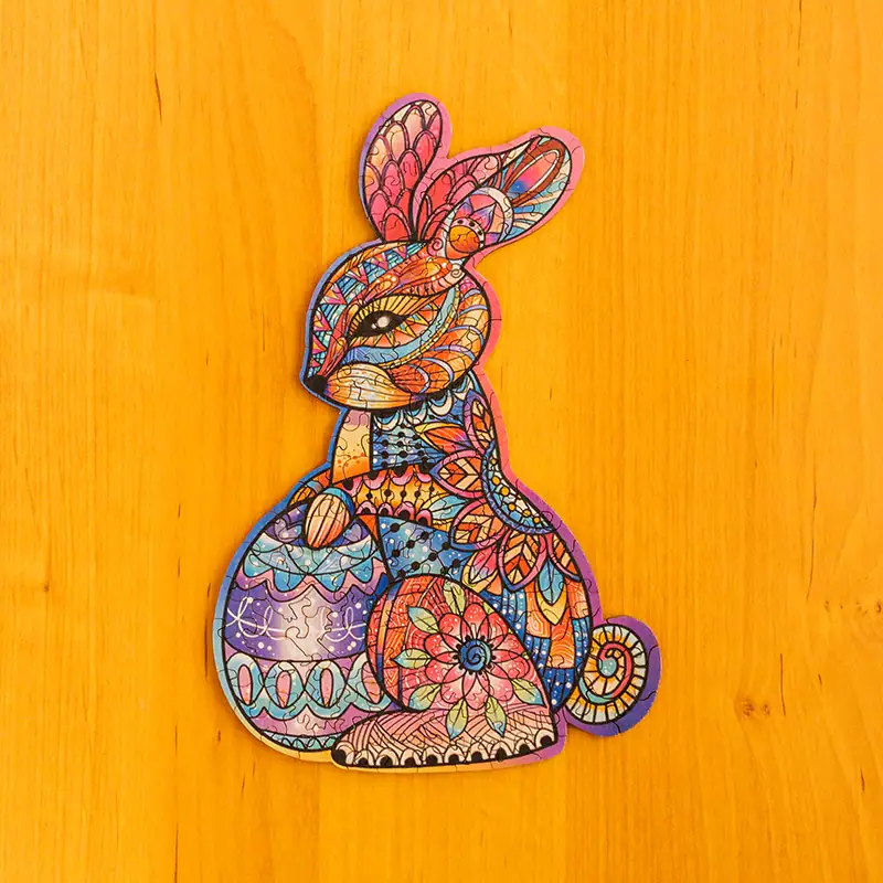 Húsvéti nyuszi fa puzzle 2 Húsvéti nyuszi fa puzzle 2