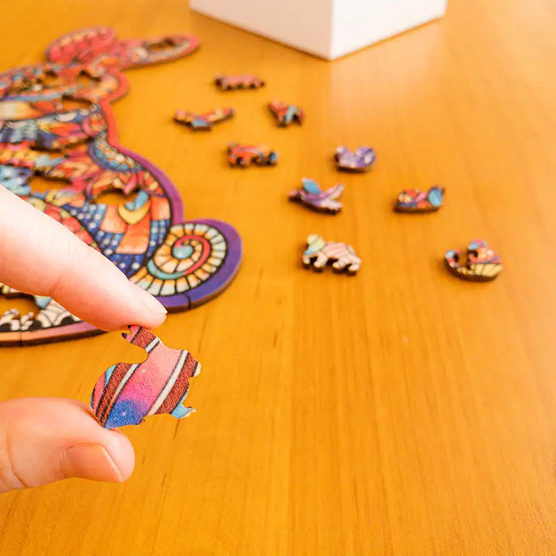 Húsvéti nyuszi fa puzzle 5 Húsvéti nyuszi fa puzzle 5