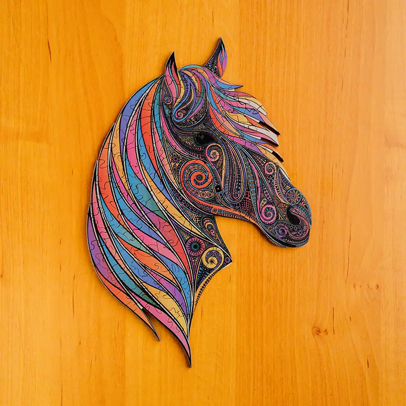 Ló fa puzzle 2 Ló fa puzzle 2