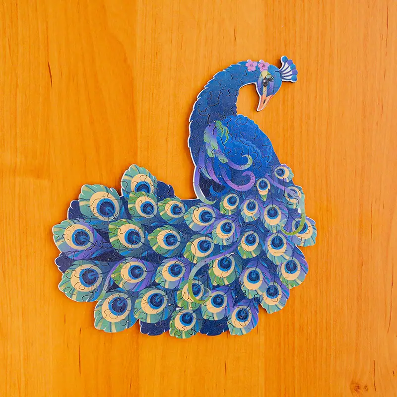 Páva fa puzzle 2 Páva fa puzzle 2