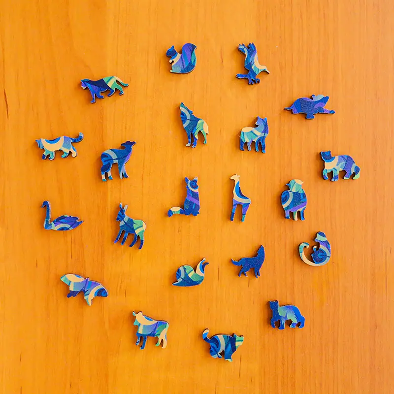 Páva fa puzzle 4 Páva fa puzzle 4