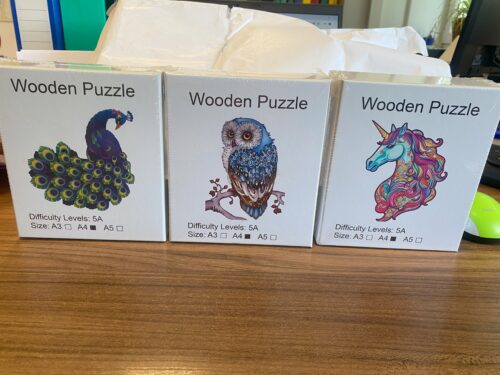 Click to view full screen Bagoly fa puzzle photo review