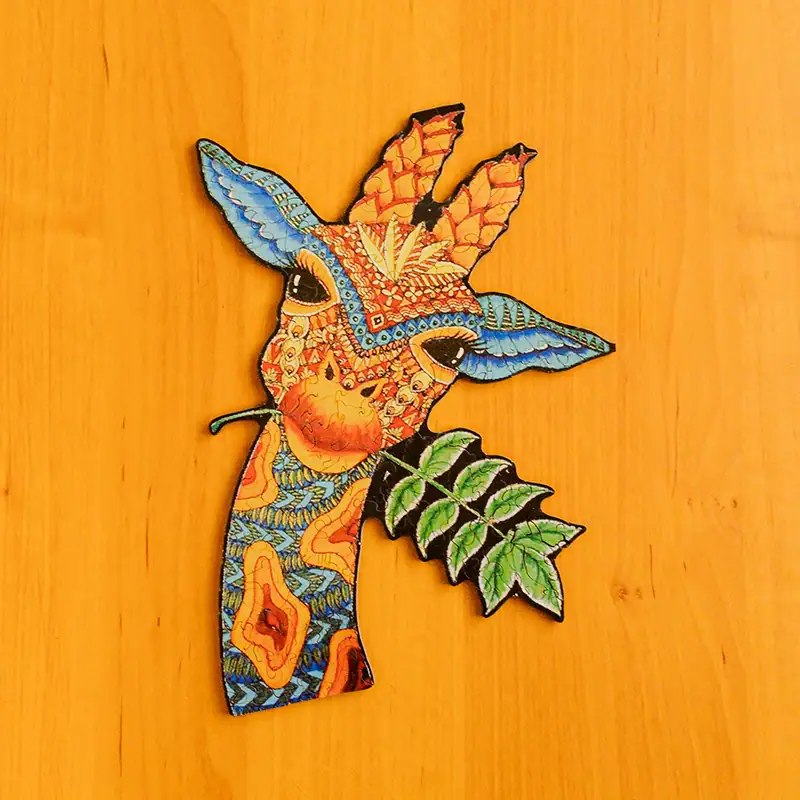 Zsiráf fa puzzle 2 Zsiráf fa puzzle 2