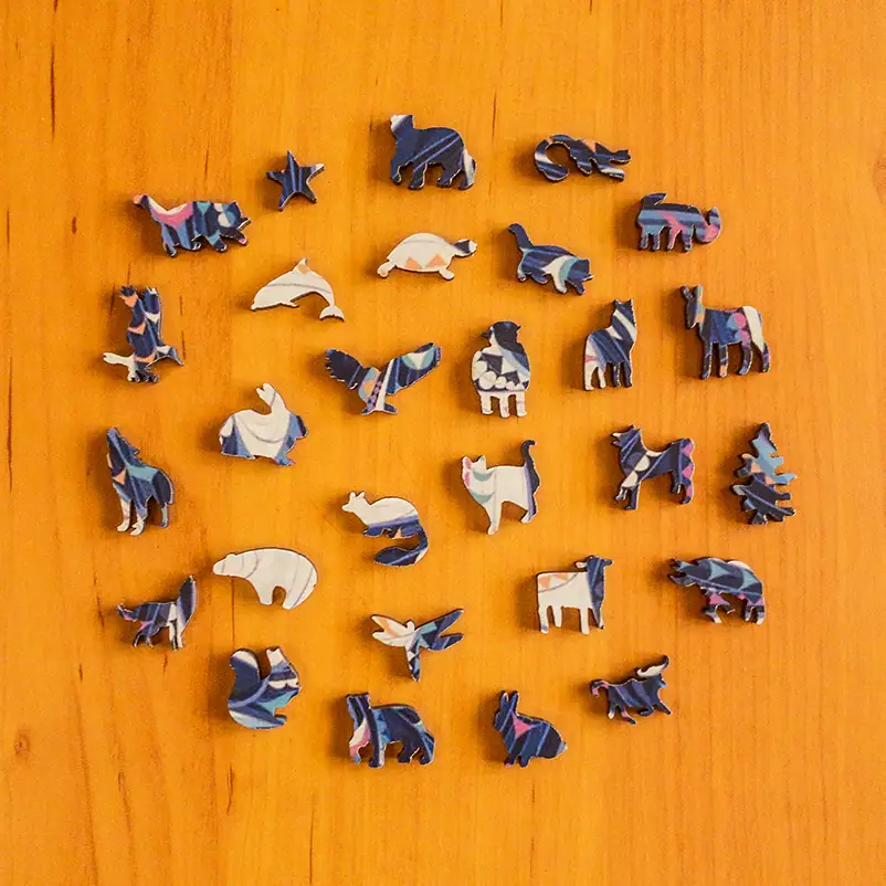 Delfin fa puzzle 4 Delfin fa puzzle 4