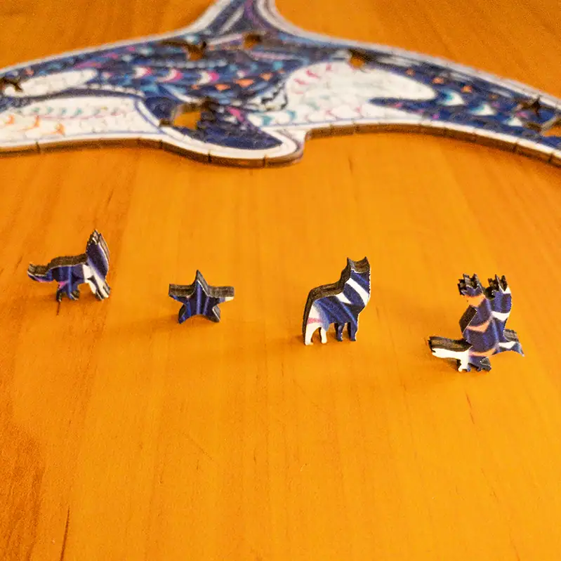 Delfin fa puzzle 6 Delfin fa puzzle 6