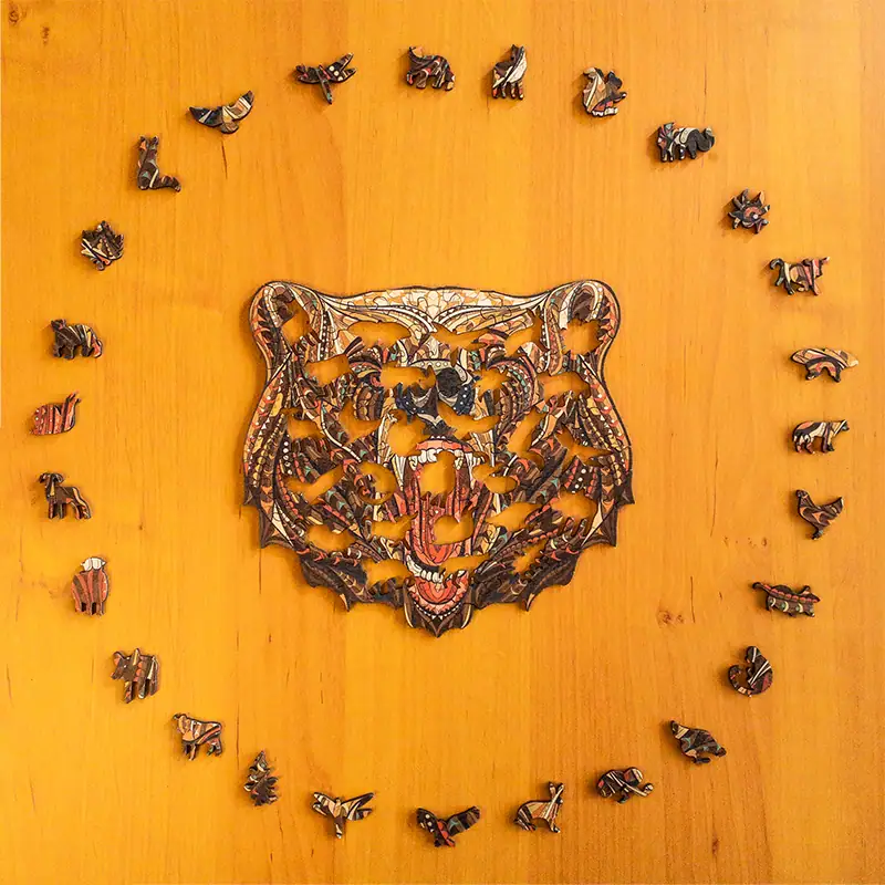 Medve fa puzzle 3 Medve fa puzzle 3