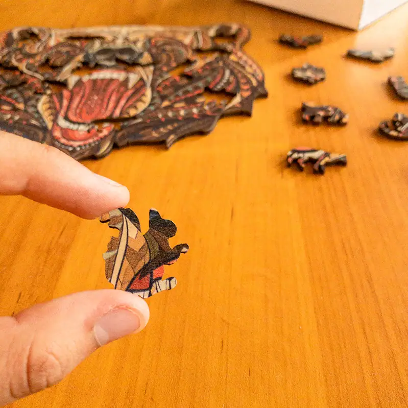 Medve fa puzzle 5 Medve fa puzzle 5