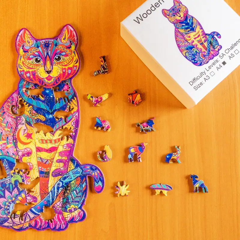 Cica fa puzzle 1 Cica fa puzzle 1