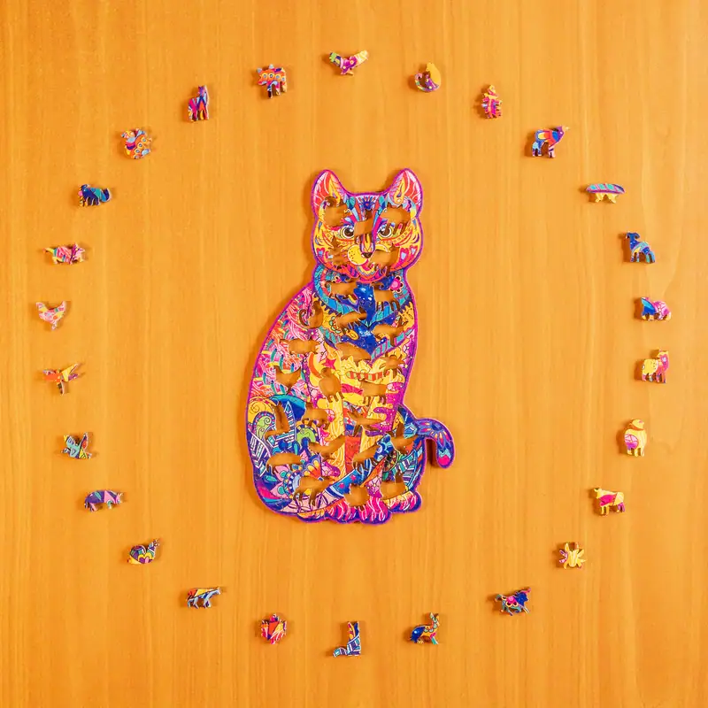 Cica fa puzzle 3 Cica fa puzzle 3