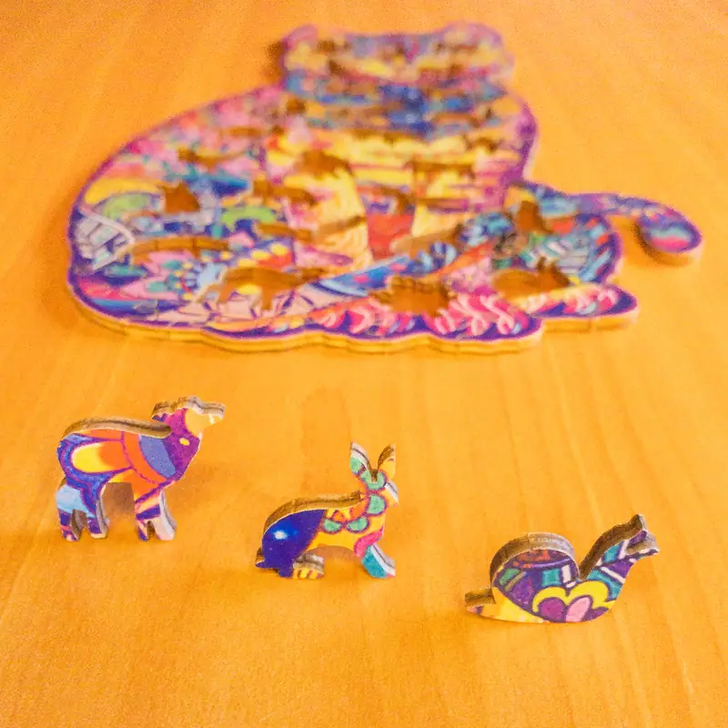 Cica fa puzzle 6 Cica fa puzzle 6