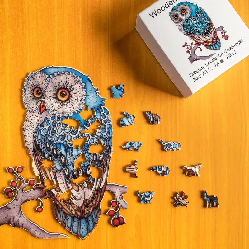 Bagoly fa puzzle 1 Bagoly fa puzzle 1