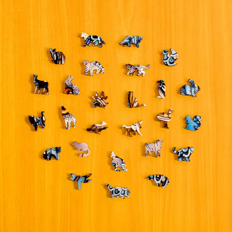 Bagoly fa puzzle 4 Bagoly fa puzzle 4