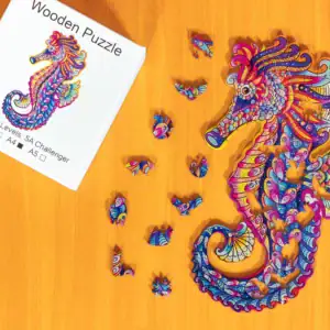 Csikóhal fa puzzle 1