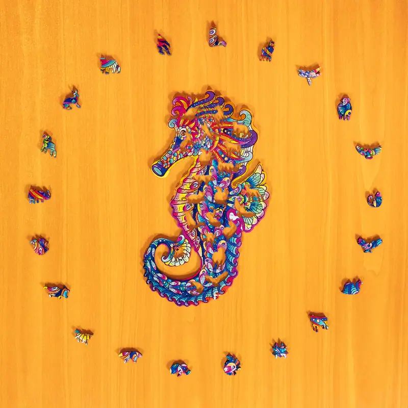 Csikóhal fa puzzle 3 Csikóhal fa puzzle 3