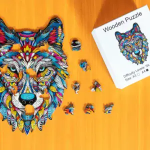 Mágikus farkas fa puzzle 1