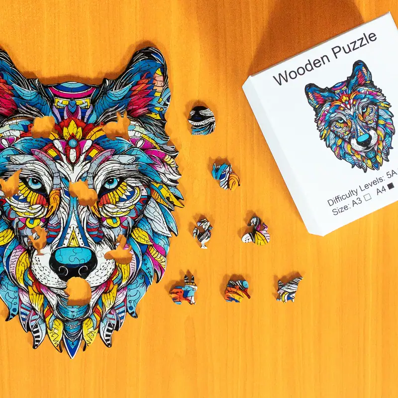 Mágikus farkas fa puzzle 1 Mágikus farkas fa puzzle 1