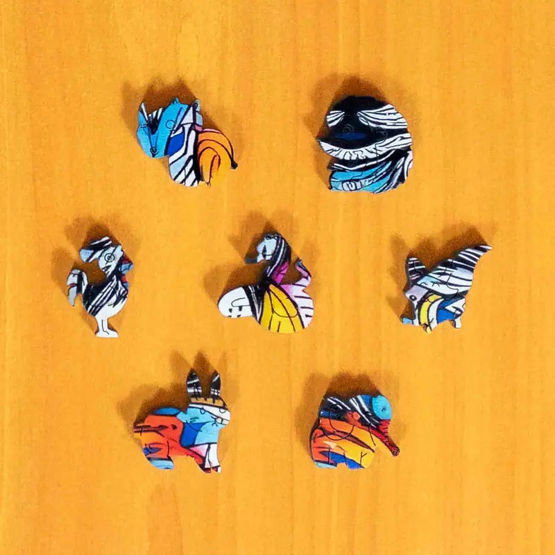 Mágikus farkas fa puzzle 3 Mágikus farkas fa puzzle 3