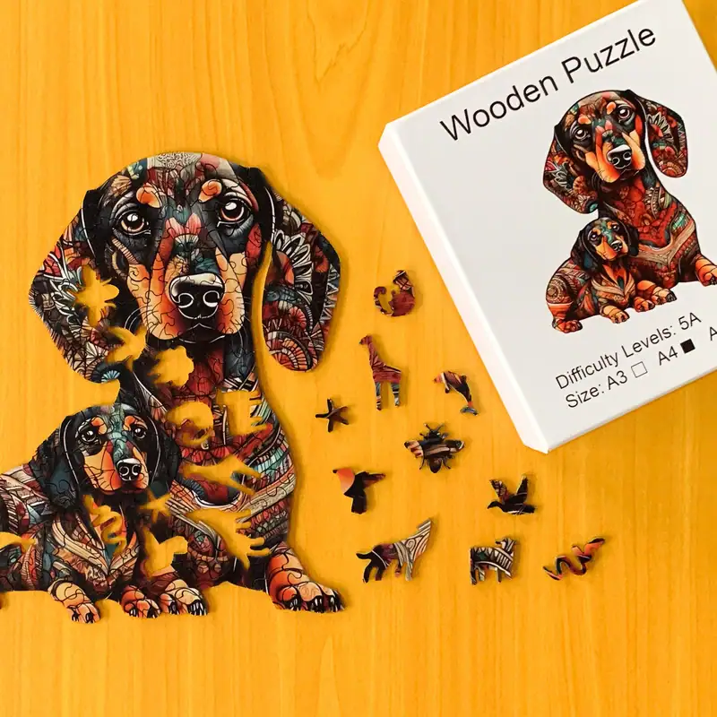 Tacskó fa puzzle 1 Tacskó fa puzzle 1