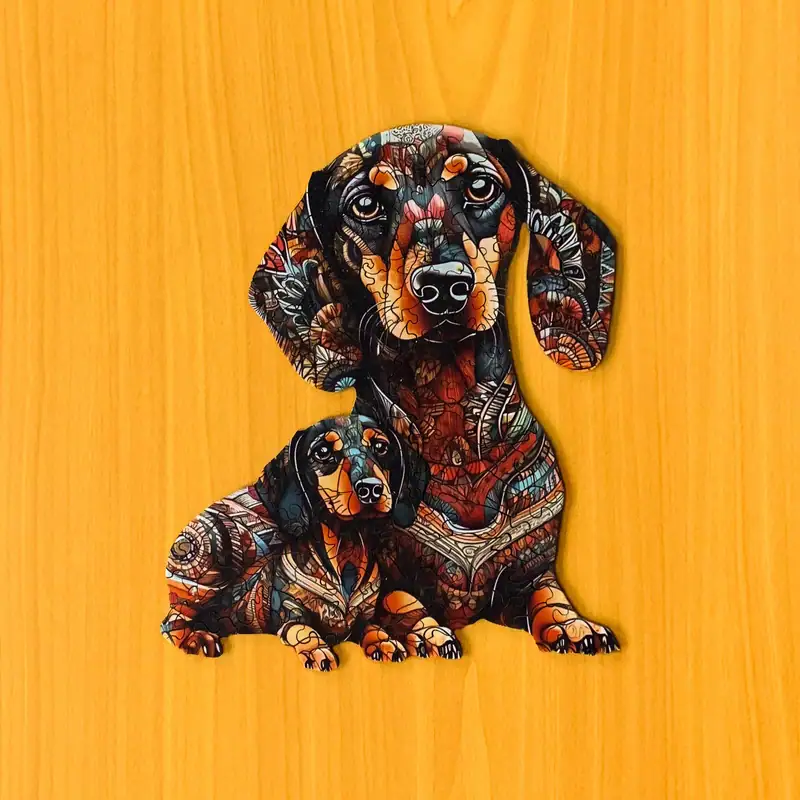 Tacskó fa puzzle 2 Tacskó fa puzzle 2