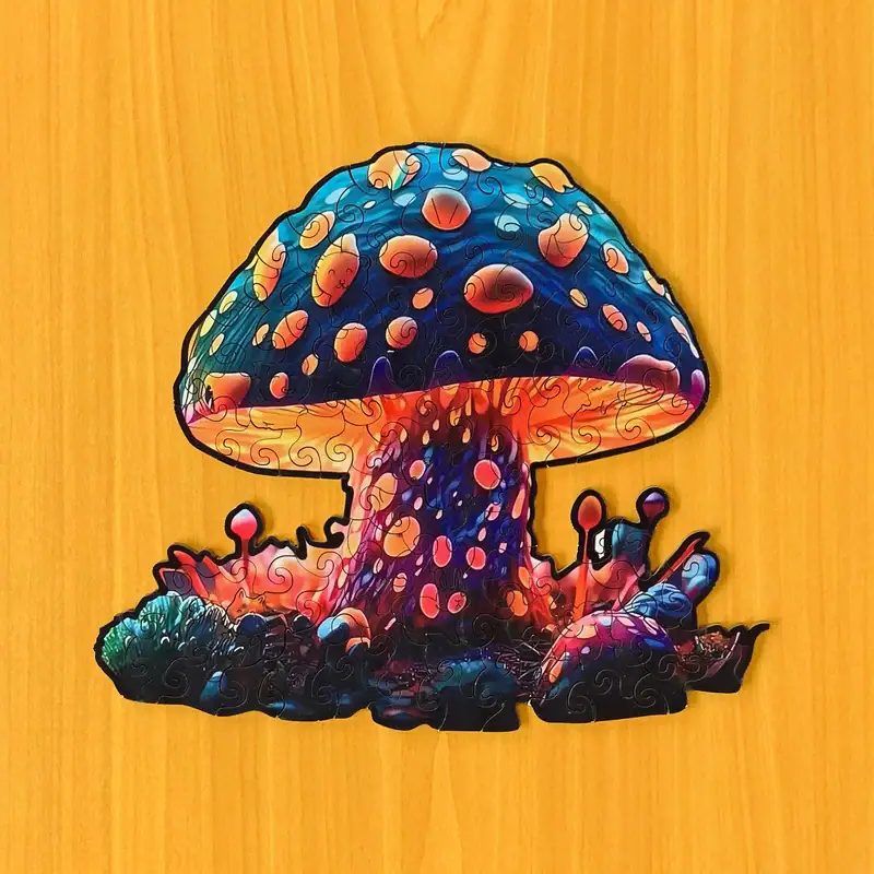 Varázslatos gomba fa puzzle 2 Varázslatos gomba fa puzzle 2