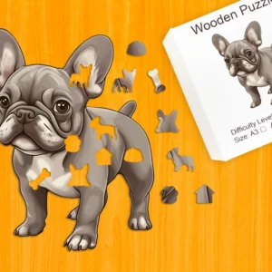 Francia bulldog fa puzzle 1