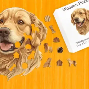 Golden retriever fa puzzle 1
