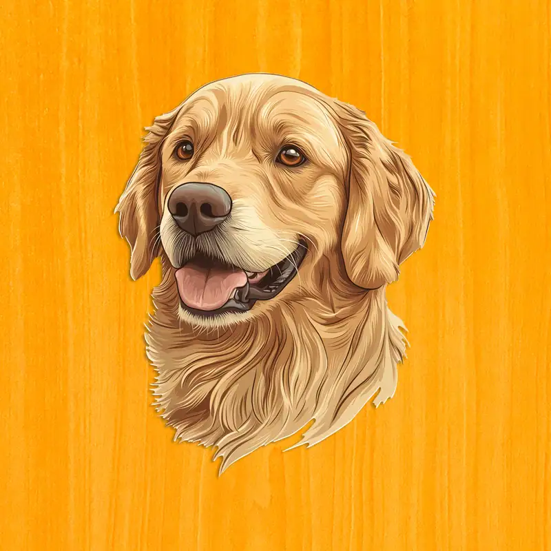 Golden retriever fa puzzle 2 Golden retriever fa puzzle 2