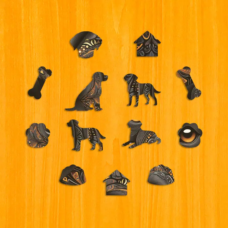 Labrador retriever fa puzzle 3 Labrador retriever fa puzzle 3